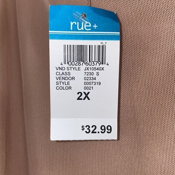 Super Cute Nude Skirt W/ Ruffles - NWT🥰 - Picture 4 of 5